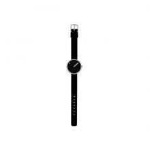Horloge zwart/staal 30mm - Afbeelding 2