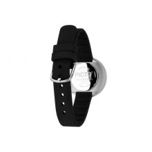 Horloge zwart/staal 30mm - Afbeelding 4