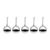 Iittala kerstbal 5st. zilver